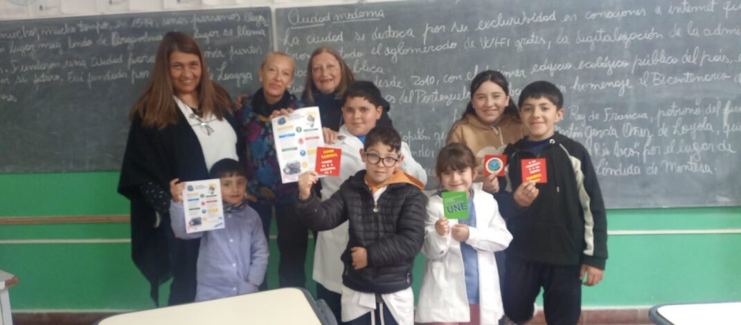 Jornada muy especial junto a autoridades legislativas y escuelas del Departamento Pringles, San Luis.